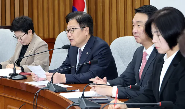 정점식 국힘 원내대표 “李대통령, 농지조사 문제 생기니 장관 탓”